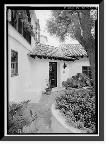 Stoltzfus-Humphries House, 6855 La Valle Plateada, Rancho Santa Fe, San Diego County, CA - 10, Vintage Poster