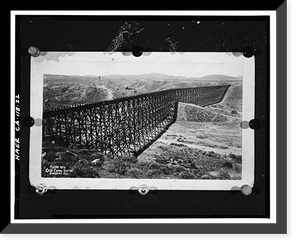 Historic Framed Print, California Citrus Heritage Recording Project, Riverside, Riverside County, CA - 22,  17-7/8" x 21-7/8"