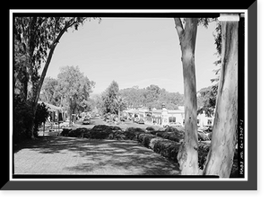 Rancho Santa Fe Civic Center, Rancho Santa Fe, San Diego County, CA, Historic Print