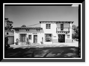 Joers-Ketchum Store, 6014-6016 La Granada, Rancho Santa Fe, San Diego County, CA, Vintage Poster