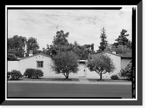 Spurr-Clotfelter Rowhouse, 6112 Paseo Delicias, Rancho Santa Fe, San Diego County, CA Classic, Vintage Poster