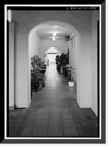 Rancho Santa Fe School (Second), 6024 Paseo Delicias, Rancho Santa Fe, San Diego County, CA - 3 Classic, Antique Poster