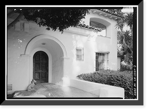 Shaffer-Sherman House, 5610 La Crescenta, Rancho Santa Fe, San Diego County, CA - 3, Antique Poster