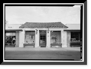 Garage Block Building, 6033 Paseo Delicias, Rancho Santa Fe, San Diego County, CA - 2, Vintage Print
