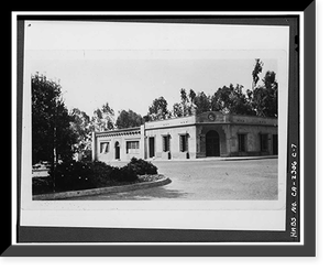 Santa Fe Land Improvement Company, Headquarters Building, 6015 Paseo Delicias, Rancho Santa Fe, San Diego County, CA - 7, Historic Reproduction