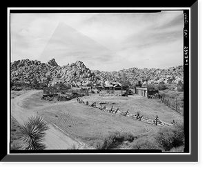 Desert Queen Ranch, Twentynine Palms vicinity, San Bernardino County, CA, Antique Poster