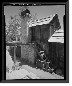 Desert Queen Ranch, Keys Ranch House, Twentynine Palms vicinity, San Bernardino County, CA - 6 Classic, Antique Poster