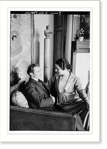 Antique Photo Print - Farrar & Lou Tellegen - Vintage Home Decor Print (1)