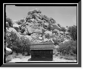 Desert Queen Ranch, Schoolhouse, Twentynine Palms vicinity, San Bernardino County, CA, Vintage Poster