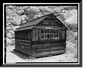 Desert Queen Ranch, Schoolhouse, Twentynine Palms vicinity, San Bernardino County, CA - 2 Classic, Antique Poster