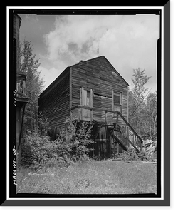 Roads Building II, South side, Gunnison Avenue, Saint Elmo (historical), Chaffee County, CO - 2, Vintage Poster