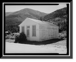Root-Greenstreet House, 21980 Gunnison Avenue, Saint Elmo (historical), Chaffee County, CO, Historic Print