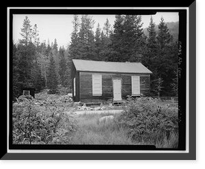 Lowe House I, North side, Pitkin Street, Southwest on North Fork, Saint Elmo (historical), Chaffee County, CO - 2, Historic Reproduction