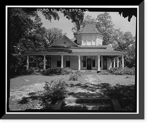 Riddle-Jackson House, 608 Jackson Street, Vidalia, Toombs County, GA - 2, Historic Print