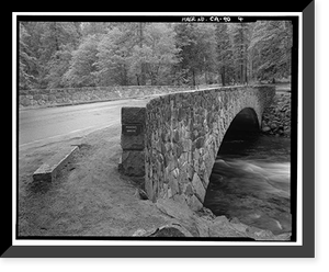 Antique Architecture - Yosemite Village, California - Pohono Bridge