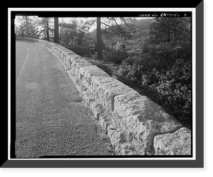 Historic Framed Print, Wawona Road, Between South Entrance & Yosemite Valley, Yosemite Village, Mariposa County, CA,  17-7/8" x 21-7/8"