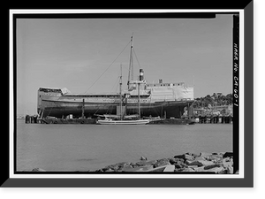 Scow Schooner ALMA, Hyde Street Pier, San Francisco, San Francisco County, CA, Vintage Wall Art