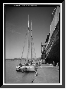 Scow Schooner ALMA, Hyde Street Pier, San Francisco, San Francisco County, CA - 2, Historic Reproduction