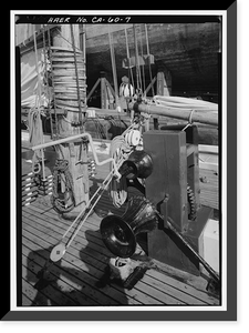Scow Schooner ALMA, Hyde Street Pier, San Francisco, San Francisco County, CA - 7, Historic Reproduction