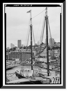 Schooner C.A. THAYER, Hyde Street Pier, San Francisco, San Francisco County, CA - 8, Historic Reproduction