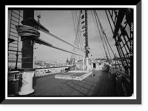 Schooner C.A. THAYER, Hyde Street Pier, San Francisco, San Francisco County, CA - 12, Vintage Wall Art