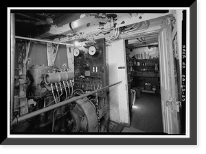 Steam Tug HERCULES, Hyde Street Pier, San Francisco, San Francisco County, CA - 27, Antique Poster