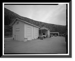 Santa Ana River Hydroelectric System, Redlands vicinity, San Bernardino County, CA - 27, Antique Poster