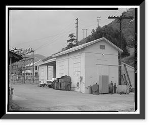 Santa Ana River Hydroelectric System, Redlands vicinity, San Bernardino County, CA - 28 Classic, Antique Poster