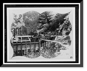 Santa Ana River Hydroelectric System, Redlands vicinity, San Bernardino County, CA - 34, Vintage Poster