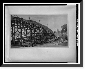 Parks Bar Bridge, Spanning Yuba River at State Highway 20, Smartville vicinity, Yuba County, CA - 39 Classic, Historic Print
