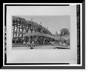 Parks Bar Bridge, Spanning Yuba River at State Highway 20, Smartville vicinity, Yuba County, CA - 40, Antique Wall Art
