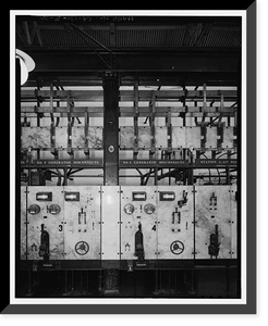 Santa Ana River Hydroelectric System, SAR-1 Powerhouse, Redlands vicinity, San Bernardino County, CA - 20, Antique Poster