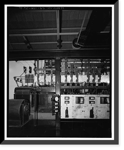 Santa Ana River Hydroelectric System, SAR-1 Powerhouse, Redlands vicinity, San Bernardino County, CA - 21, Antique Poster