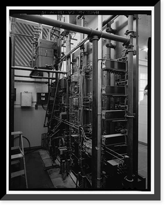 Santa Ana River Hydroelectric System, SAR-3 Powerhouse, San Bernardino National Forest, Redlands vicinity, San Bernardino County, CA - 15, Antique Print