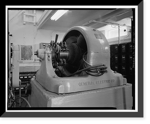 Santa Ana River Hydroelectric System, SAR-3 Powerhouse, San Bernardino National Forest, Redlands vicinity, San Bernardino County, CA - 17, Antique Wall Art