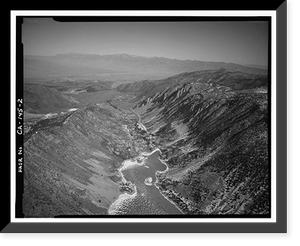 Bishop Creek Hydroelectric System, Bishop Creek, Bishop vicinity, Inyo County, CA - 2, Vintage Print