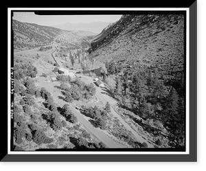 Bishop Creek Hydroelectric System, Plant 2, Bishop Creek, Bishop vicinity, Inyo County, CA - 2, Vintage Wall Art
