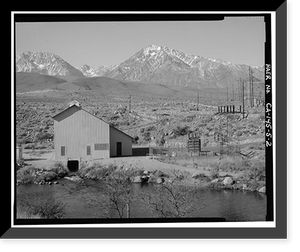 Bishop Creek Hydroelectric System, Plant 5, Bishop Creek, Bishop vicinity, Inyo County, CA - 2 Classic, Historic Reproduction