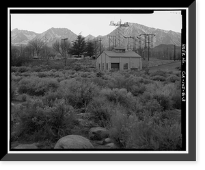 Bishop Creek Hydroelectric System, Plant 6, Bishop Creek, Bishop vicinity, Inyo County, CA - 3, Antique Poster