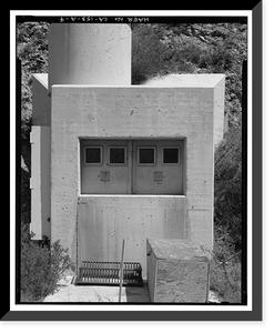 Salinas River Project, Cuesta Tunnel, Southeast of U.S. 101, San Luis Obispo vicinity, San Luis Obispo County, CA - 4 Classic, Vintage Print