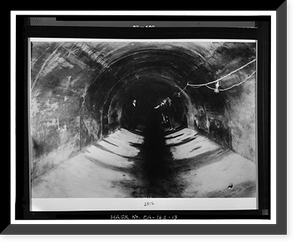 Mile Rock Tunnel, Under Forty-eighth Avenue from Cabrillo Street to, San Francisco, San Francisco County, CA - 13, Antique Print