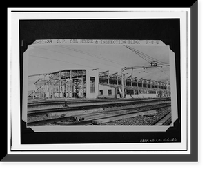 Interurban Electric Railway Bridge Yard Shop, Interstate 80 at Alameda County Postmile 2.0, Oakland vicinity, Alameda County, CA - 16 Classic, Vintage Poster