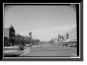 Historic Framed Print, Pennsylvania Avenue, Washington, District of Columbia, DC - 20,  17-7/8" x 21-7/8"