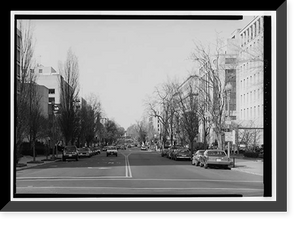 Historic Framed Print, Sixteenth Street, Washington, District of Columbia, DC - 10,  17-7/8" x 21-7/8"