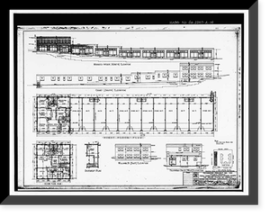Techwood Homes, Store & Administration Building, 114-138 Merrit Avenue, Atlanta, Fulton County, GA - 14, Antique Wall Art