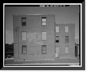 Techwood Homes, Building No. 3, 559 Techwood Drive & 129-135 Merrit Avenue, Atlanta, Fulton County, GA - 12, Historic Reproduction