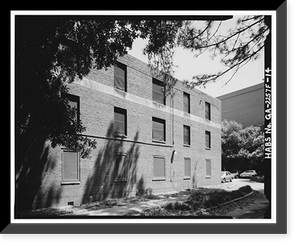 Techwood Homes, McDaniel Dormitory, 581-587 Techwood Drive, Atlanta, Fulton County, GA - 14, Vintage Print