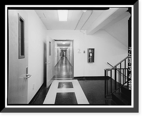 Techwood Homes, McDaniel Dormitory, 581-587 Techwood Drive, Atlanta, Fulton County, GA - 31, Historic Print