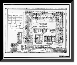 Techwood Homes, McDaniel Dormitory, 581-587 Techwood Drive, Atlanta, Fulton County, GA - 36, Historic Reproduction