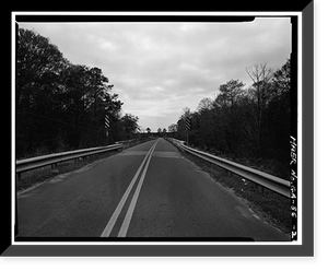GDOT Bridge No. 027-00268X-00678N, County Road 268-Empress Road span Piscola Creek, Quitman vicinity, Brooks County, GA - 2, Historic Print